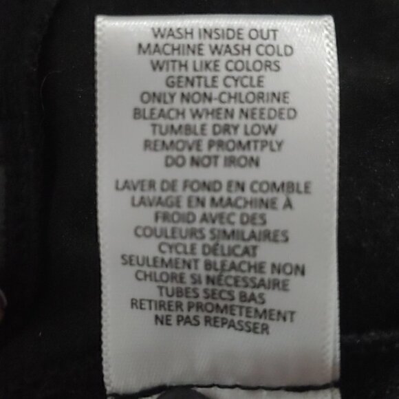 NWT LOVE FIRE Girl's black faux leather leggings - Picture 12 of 12